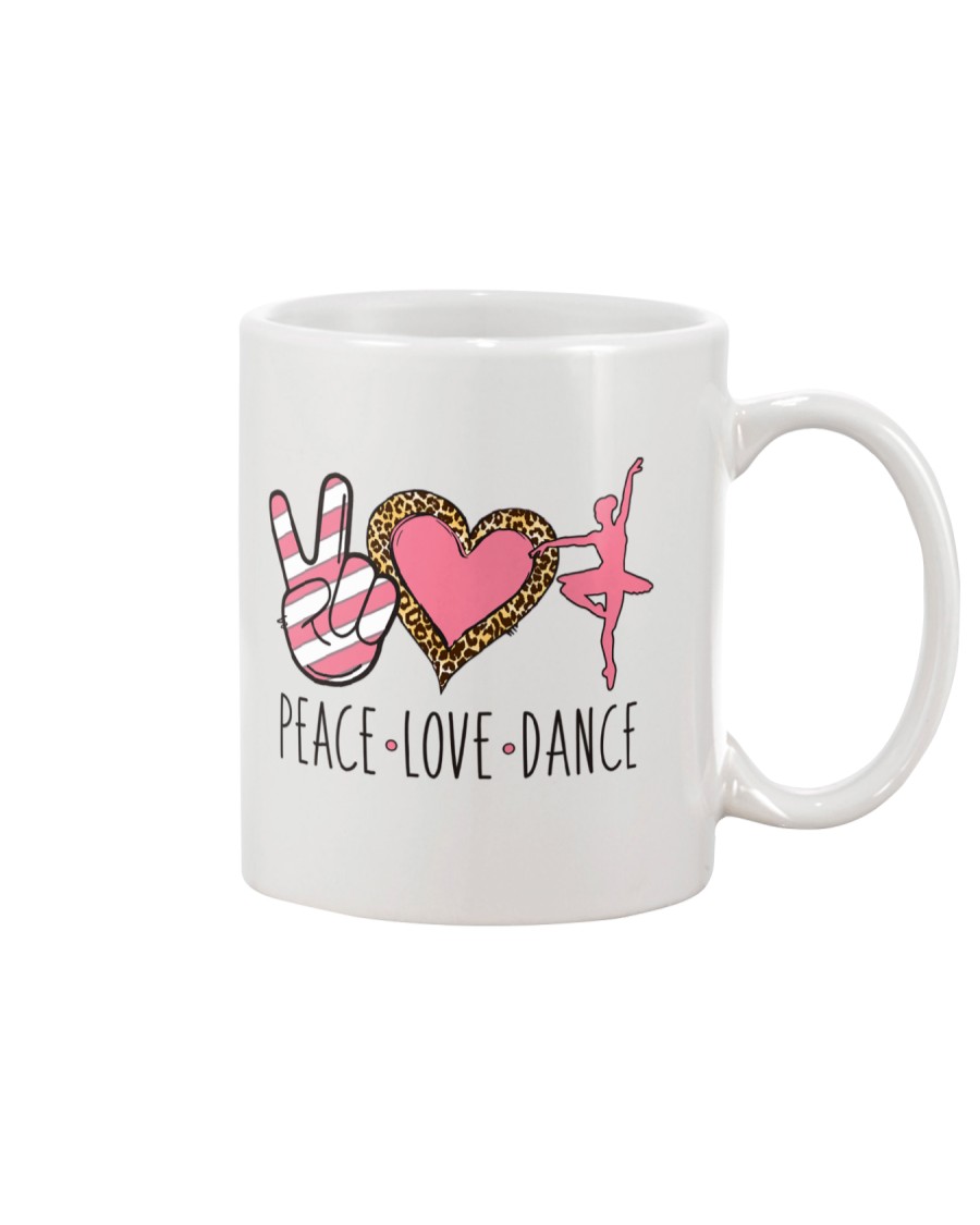 Peace Love Dance - Ballet Mug