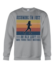 Assuming I'm Just An Old Lady - Jogging Crewneck Sweatshirt thumbnail