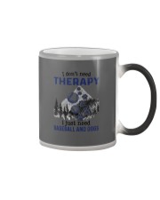 I Don't Need Therapy - Baseball Color Changing Mug thumbnail