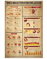 Bbq master knowledge 11x17 Poster front