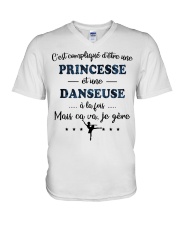 Princesse Mais Ca Va - Danseuse V-Neck T-Shirt thumbnail