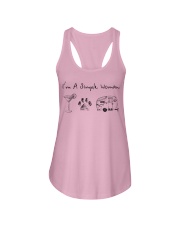 Simple woman cocktail dog camper PT 0000 Ladies Flowy Tank tile