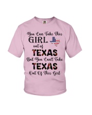 Texas girl - you can Youth T-Shirt thumbnail