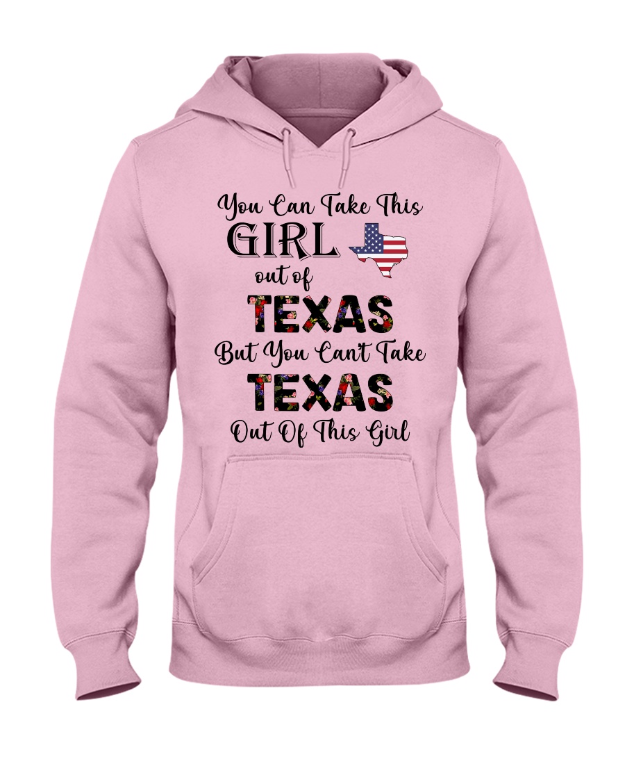 Texas girl - you can Hooded Sweatshirt