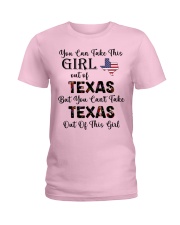 Texas girl - you can Ladies T-Shirt thumbnail