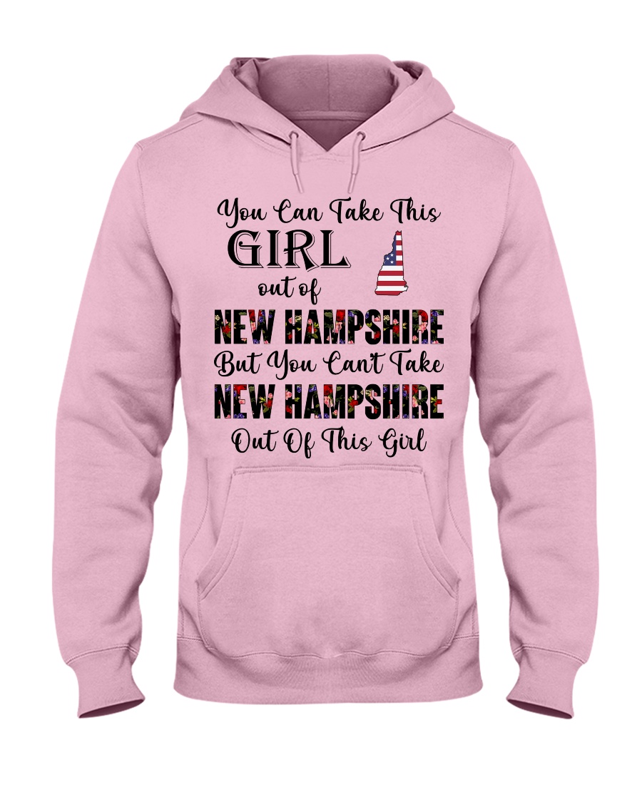 New Hampshire girl - you can Hooded Sweatshirt