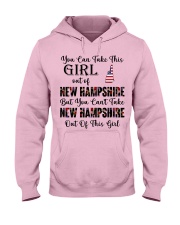 New Hampshire girl - you can Hooded Sweatshirt front
