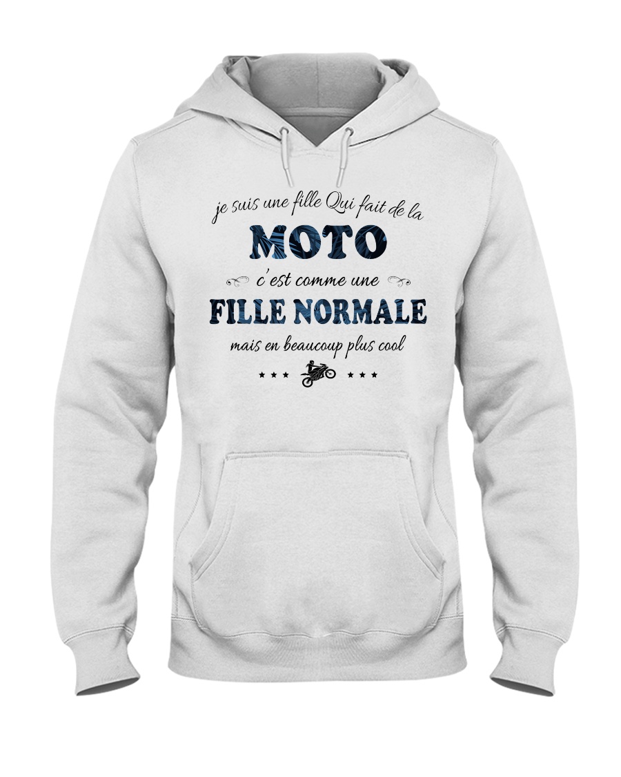 Fille Normale - Moto Hooded Sweatshirt
