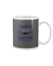 Never Underestimate A Woman - Scuba Diving Mug thumbnail