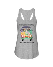 Dog - On a dark desert Ladies Flowy Tank thumbnail