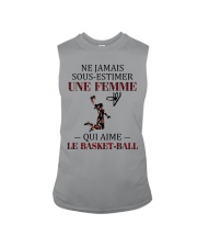 basketball- sous estimer une femme Sleeveless Tee thumbnail