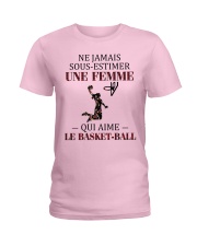 basketball- sous estimer une femme Ladies T-Shirt thumbnail