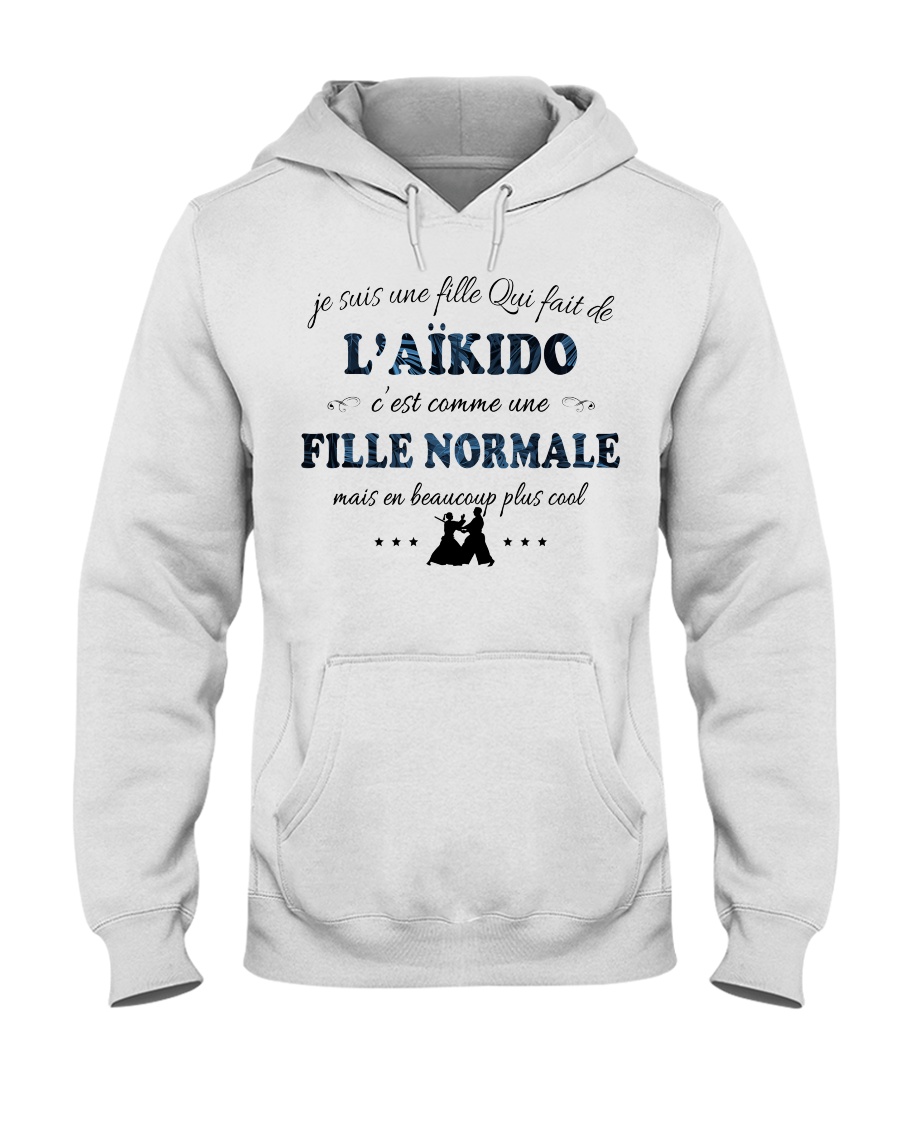 Fille Normale - L'aïkido Hooded Sweatshirt
