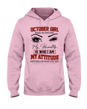 October Girl Personality Hooded Sweatshirt front