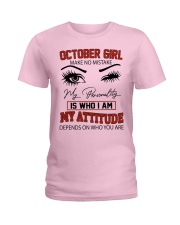 October Girl Personality Ladies T-Shirt tile