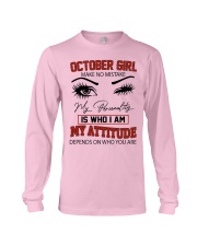 October Girl Personality Long Sleeve Tee tile