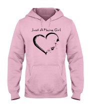 JUST A MAINE GIRL Hooded Sweatshirt front
