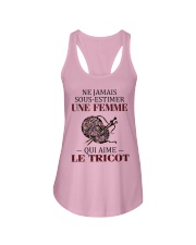 le tricot - sous estimer une femme Ladies Flowy Tank thumbnail