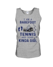 I Am A Barefoot Kinda Girl - Tennis PT Unisex Tank thumbnail