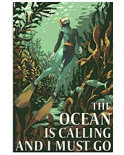 The Ocean Is Calling And I Must Go 11x17 Poster front