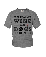 Dog - if it involves Youth T-Shirt thumbnail