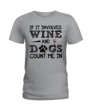 Dog - if it involves Ladies T-Shirt thumbnail