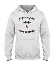 j'suis infirmière Hooded Sweatshirt front