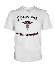 j'suis infirmière V-Neck T-Shirt thumbnail