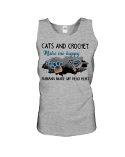 Cats And Crochet - Make Me happy PT Unisex Tank thumbnail