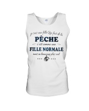 Fille Normale - Pêche Unisex Tank thumbnail