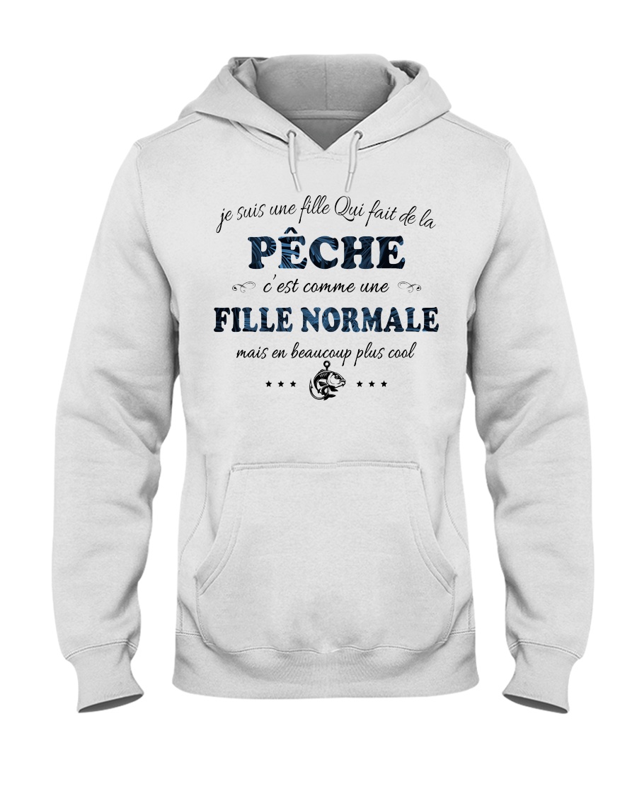 Fille Normale - Pêche Hooded Sweatshirt