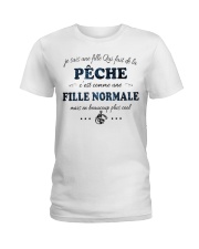 Fille Normale - Pêche Ladies T-Shirt thumbnail
