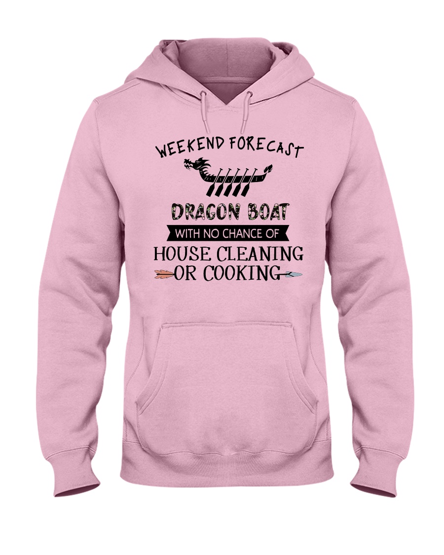 dragon boat-weekend forecast-cooking Hooded Sweatshirt