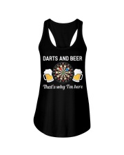 darts and beer Ladies Flowy Tank thumbnail