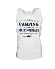 Fille Normale - Camping Unisex Tank thumbnail