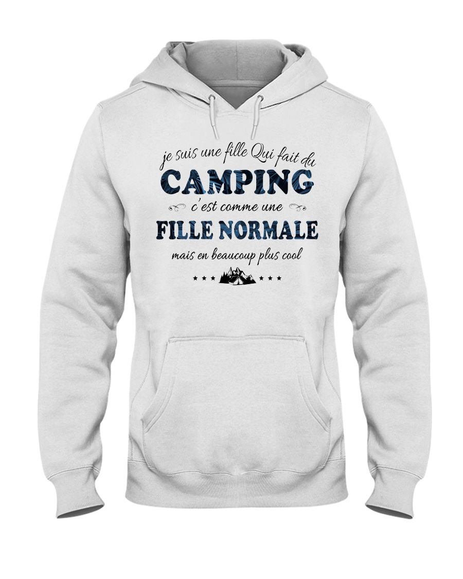 Fille Normale - Camping Hooded Sweatshirt