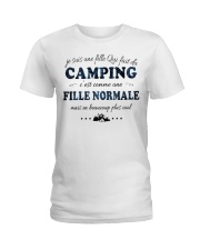 Fille Normale - Camping Ladies T-Shirt thumbnail