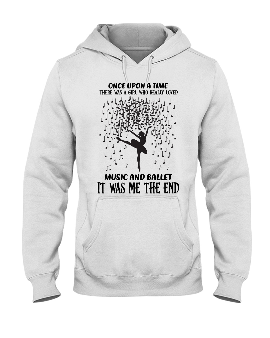 once upon a time - Music And Ballet Hooded Sweatshirt