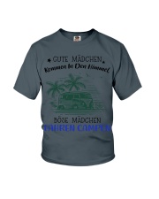 Camping - Gute Madchen Youth T-Shirt thumbnail