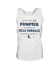 Fille Normale - Pompier Unisex Tank thumbnail