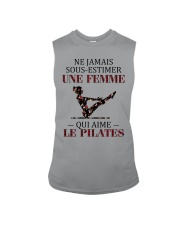 le pilates - sous estimer une femme Sleeveless Tee thumbnail