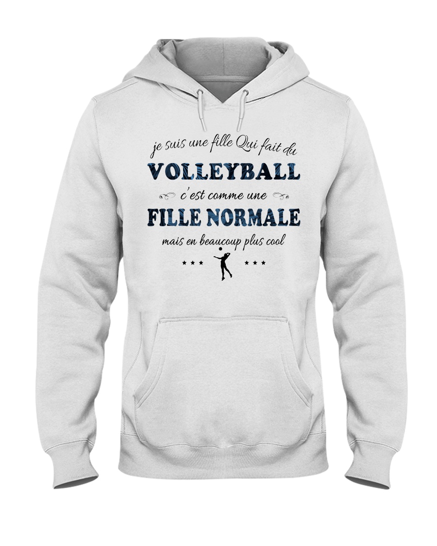 Fille Normale - Volleyball Hooded Sweatshirt