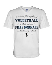 Fille Normale - Volleyball V-Neck T-Shirt thumbnail