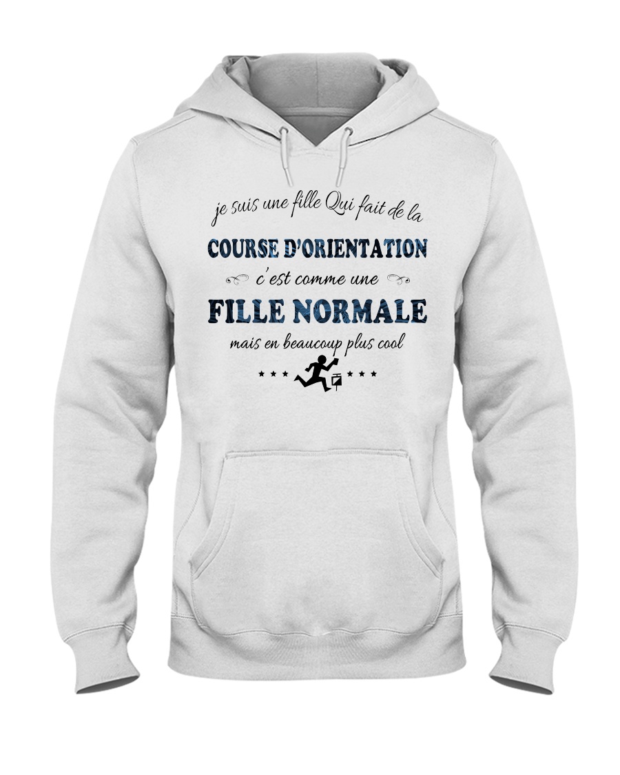 Fille Normale - Course dorientation Hooded Sweatshirt
