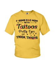 Dog - Fbom dog mom Youth T-Shirt thumbnail