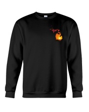 Michigan USA Flag sunset pine tree 4PT Crewneck Sweatshirt thumbnail