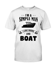 boat- i like boobs and boat Classic T-Shirt front