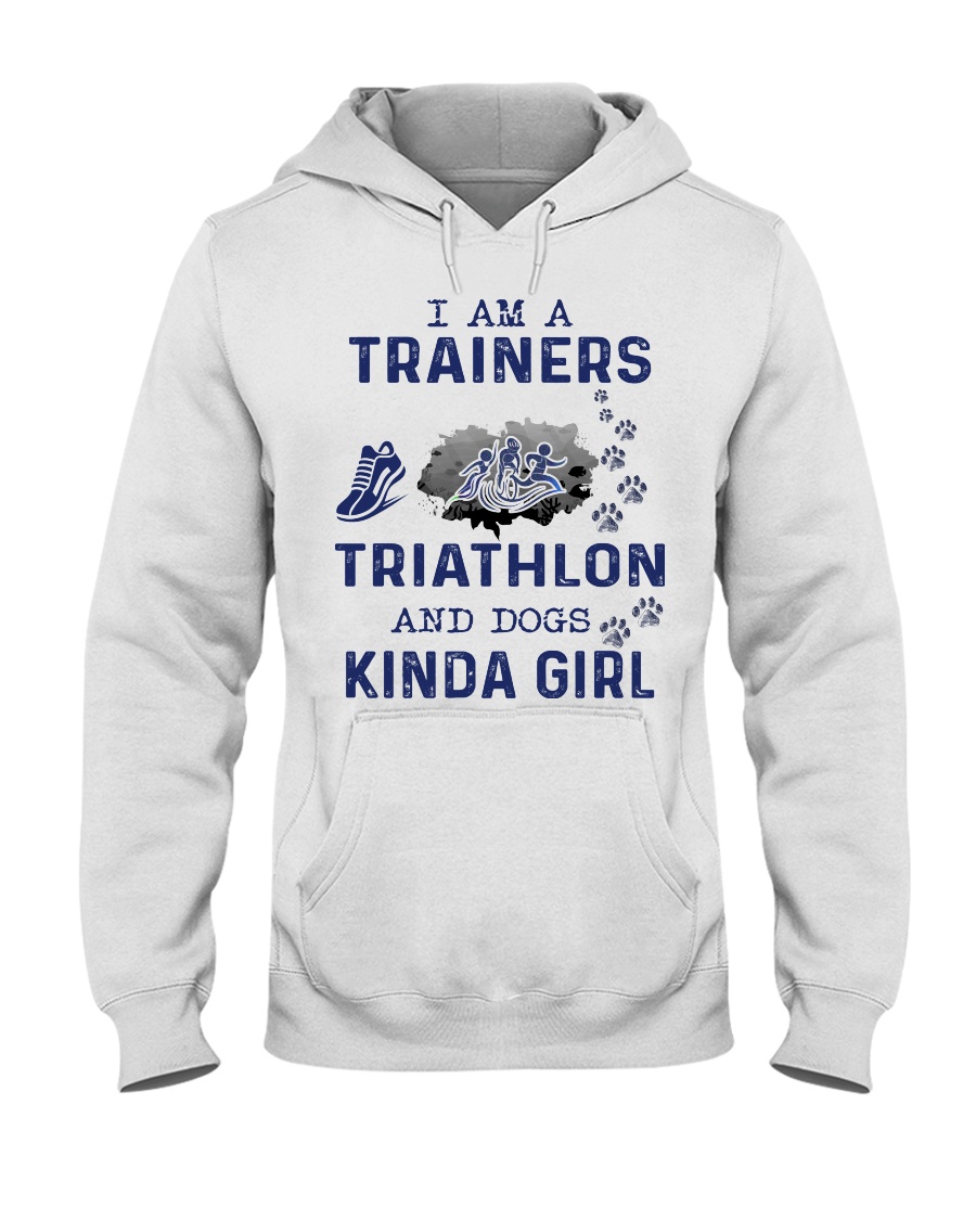 I Am A Flip Flops Kinda Girl - Triathlon PT Hooded Sweatshirt