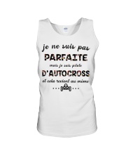 D'Autocross - Je ne Suis Pas Parfaite Unisex Tank thumbnail