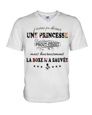 La Boxe M'A Sauvée V-Neck T-Shirt thumbnail